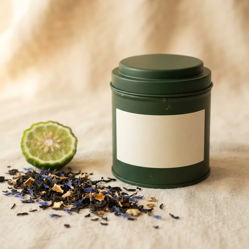 Earl Grey de Calabre, thé noir bio à la bergamote naturelle.